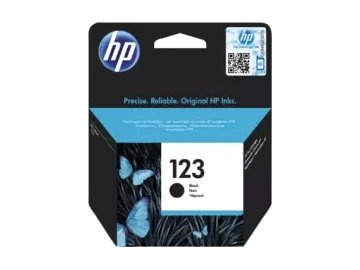HP 123 Original Black Ink Cartridge